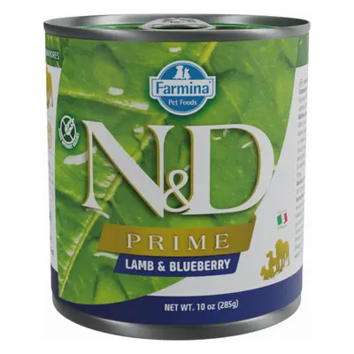 Konzerva N&D Prime Dog Adult Lamb&Blueberry 285g