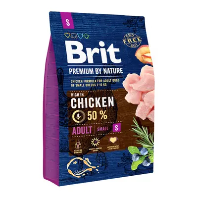 Brit Premium by Nature Adult S 3kg