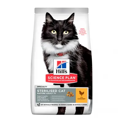 Hill's Science Plan Sterilised Cat Adult 7+ Chicken 10kg