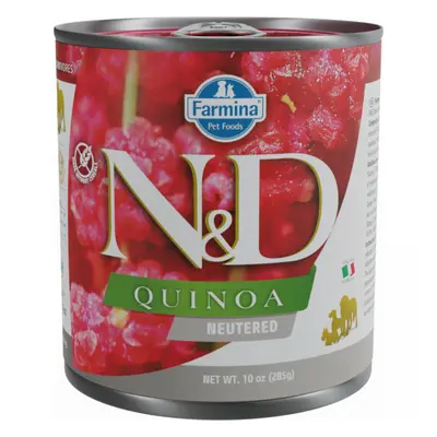 Konzerva N&D Quinoa Dog Neutered 285g