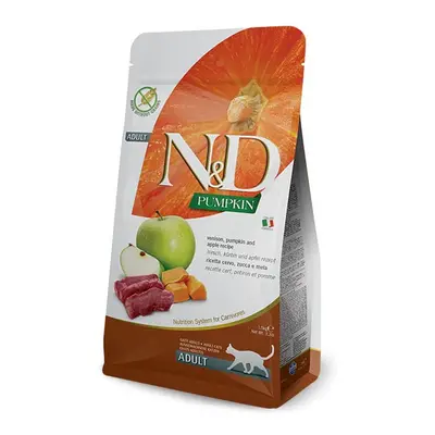 N & D GF Pumpkin CAT Venison & Apple 300g