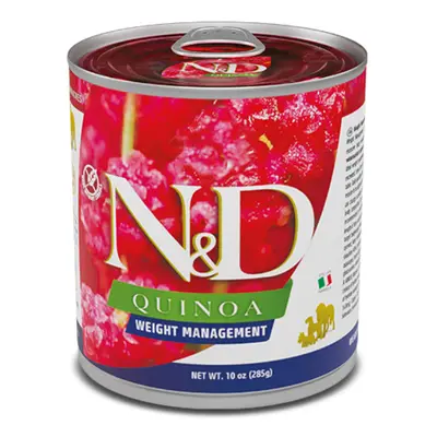 Konzerva N&D Quinoa Dog Weight Management 285g