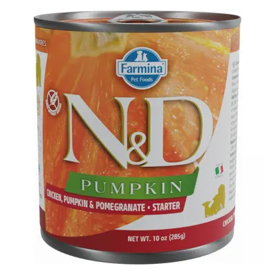 Konzerva N&D Pumpkin Starter Puppy Chicken & Pomegranate 285g