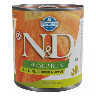 Konzerva N&D Pumpkin Dog Boar&Apple 285g