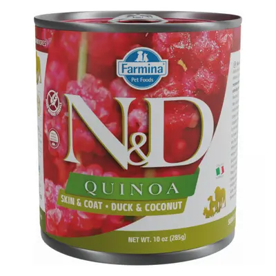 Konzerva N&D Quinoa Dog Skin&Coat Duck 285g