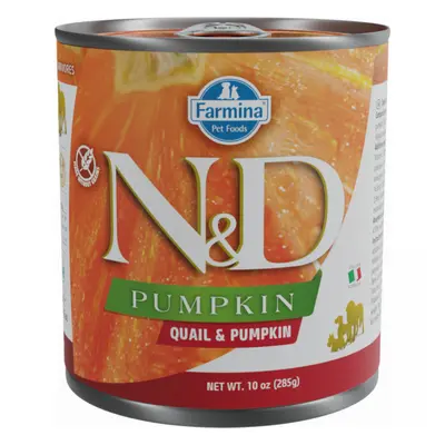 Konzerva N&D Pumpkin Dog Quail 285g