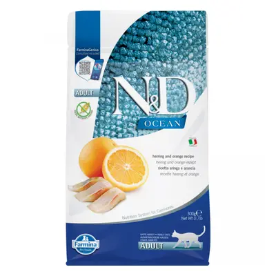 N&D Cat Ocean Adult Herring&Orange 0,3kg