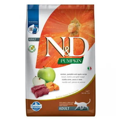 N&D Cat Pumpkin Adult Venison&Apple 5kg