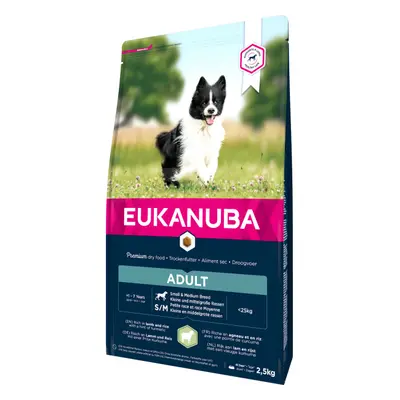 Eukanuba Adult Small & Medium Lamb 2,5kg