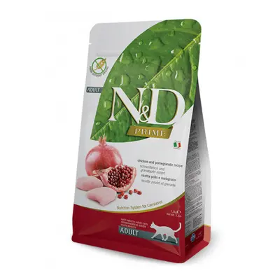 N & D GF CAT Neutered Chicken & Pomegranate 300g