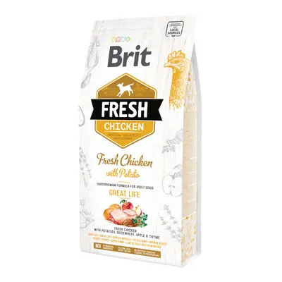 Brit Fresh Chicken with Potato Adult Great Life 2,5kg