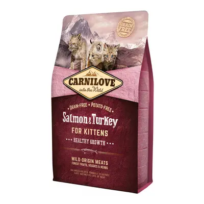 Carnilove Salmon and Turkey Kittens – Healthy Growth 2kg