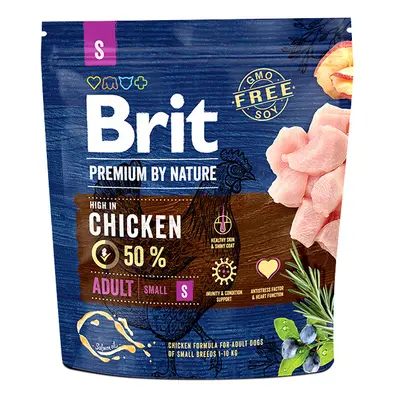 Brit Premium by Nature Adult S 1kg