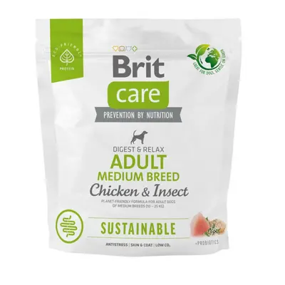 Brit Care Dog Sustainable Adult Medium Breed 1kg