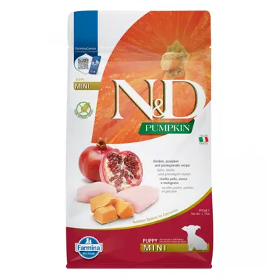 N&D Pumpkin Dog Puppy Mini Chicken & Pomegranate 800g