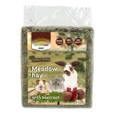 Seno Nature Land Hay s červenou řepou 650g​