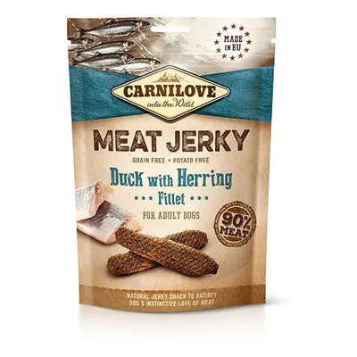 Pamlsky Carnilove Jerky Duck with Herring Fillet 100g