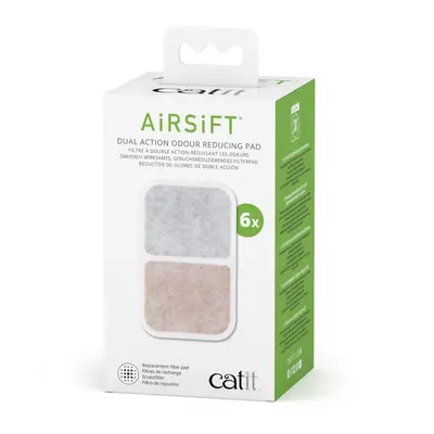 Náhradní filtr Catit Airsift Dual Action Pad 6ks