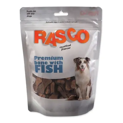 Pochoutka Rasco Masová kost premium s rybou 5cm 250g