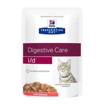 Kapsička Hill's Prescription Diet i/d Feline Salmon 12x85g