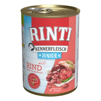 Konzerva Rinti Kennerfleisch Junior hovězí 400g