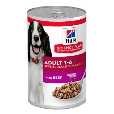 Konzerva Hill's Science Plan Canine Adult Beef 370g