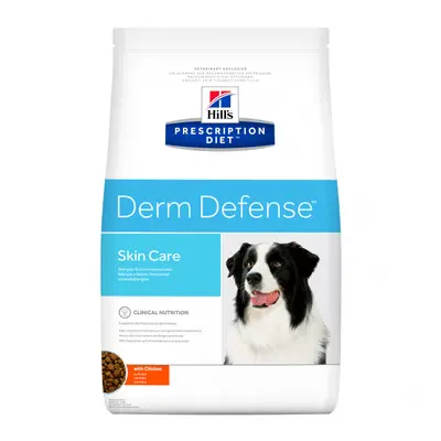 Hill's Prescription Diet Canine Derm Defense s kuřetem 12 kg