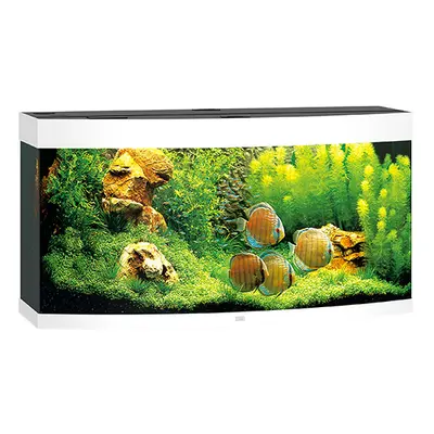 Akvárium set Vision LED 260 bílé 121x46x64cm, 260l