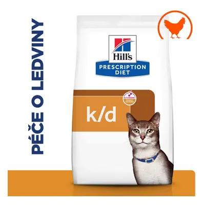 Hill's Prescription Diet k/d Péče o ledviny pro kočky 8kg