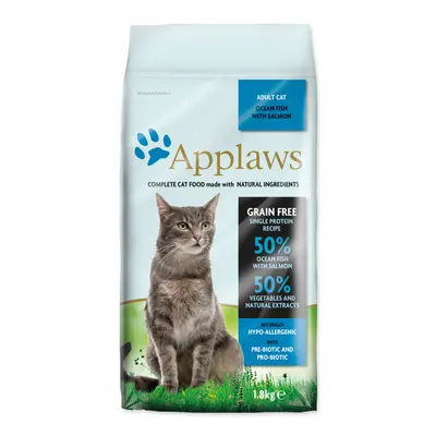 Krmivo Applaws Dry Cat mořské ryby, losos 1.8kg