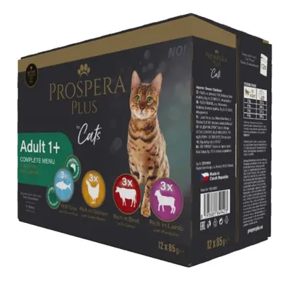 Kapsičky Prospera Plus Cat Adult 1+ Multipack 12x85g