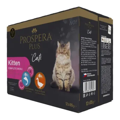 Kapsičky Prospera Plus Cat Kitten Multipack 12x85g