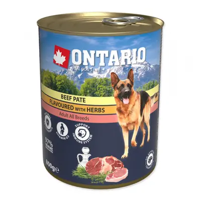 Konzerva Ontario Beef Pate flavoured with Herbs 800g