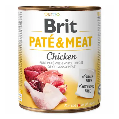 Konzerva Brit Paté & Meat Chicken 800g