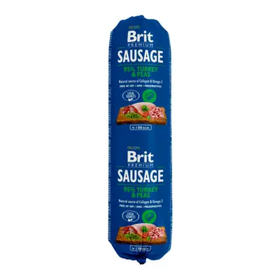 Salám Brit Sausage Turkey & Pea 800g