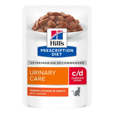 Hill's Prescription Diet c/d Multicare Stress s kuřetem 12x85g