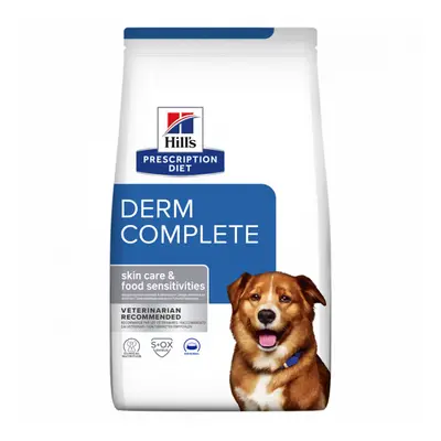 Hill's Prescription Diet Derm Complete rýže a vejce 4kg