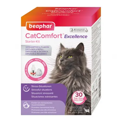 Sada pro kočky s difuzérem Beaphar CatComfort Excellence 48ml