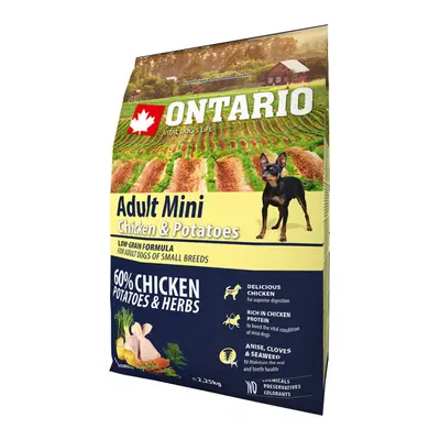 Ontario Adult Mini Chicken & Potatoes 2,25 kg