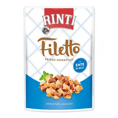 Kapsička Rinti Filetto kuře+kachna v želé 100g