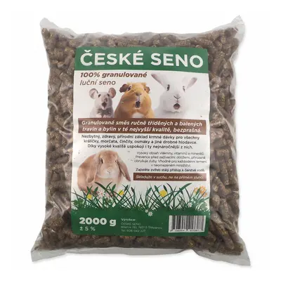 Seno české luční granulované 2kg