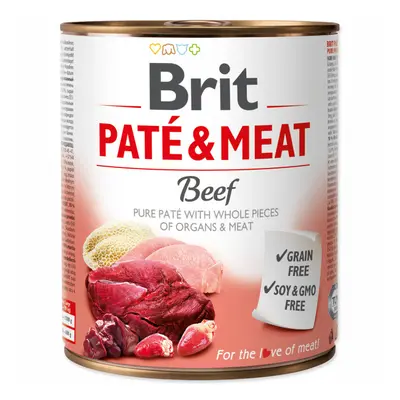 Konzerva Brit Paté & Meat Beef 800g