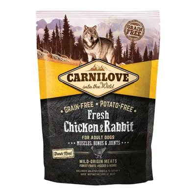 Carnilove Fresh Chicken & Rabbit Muscles, Bones & Joints for Adult dogs 1,5kg