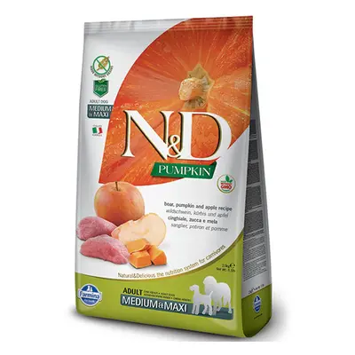 N&D Pumpkin Dog Adult M/L Boar & Apple 2,5kg