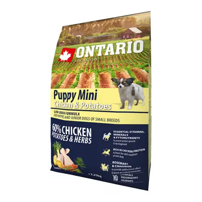 Ontario Puppy Mini Chicken & Potatoes 2,25 kg