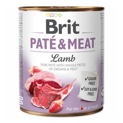 Konzerva Brit Paté & Meat Lamb 800g