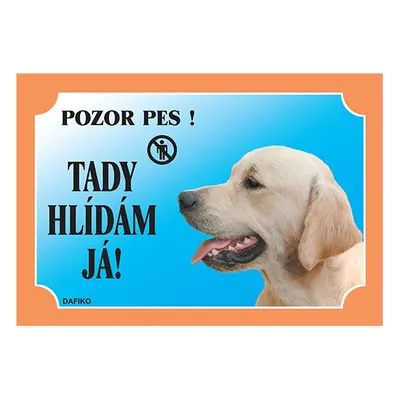 Tabulka Dafiko zlatý retriever