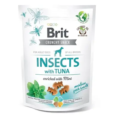 Brit Care Dog Crunchy Cracker Insects with Tuna enriched with Mint 200g