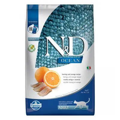 N&D Ocean Cat Adult Herring & Orange 5kg