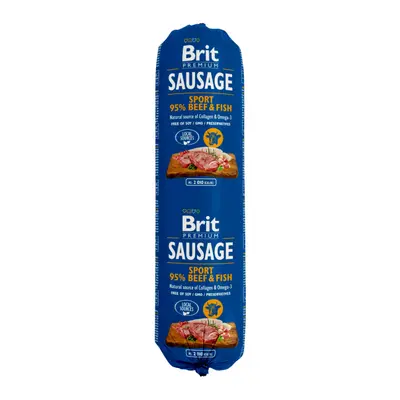 Salám Brit Sausage Beef&Fish Sport Formula 800g